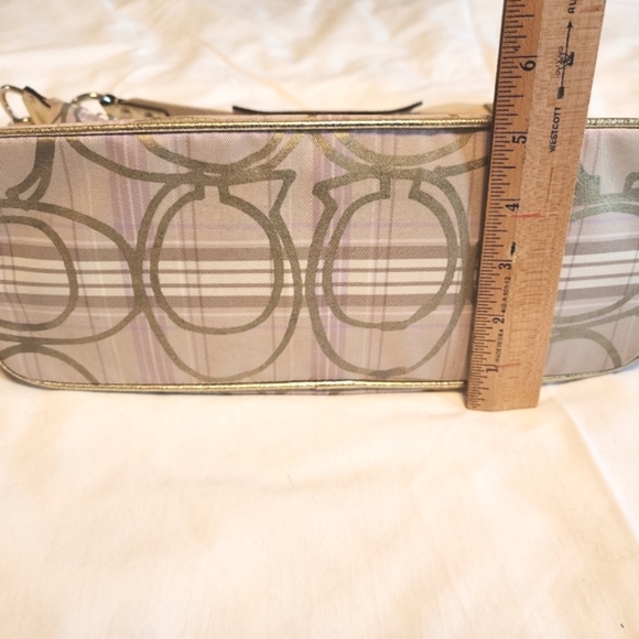 Coach Signature Tartan Plaid Hobo Bag - Picture 12 of 12